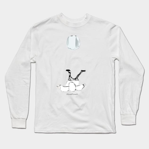 Moonstruck Long Sleeve T-Shirt by mindprintz